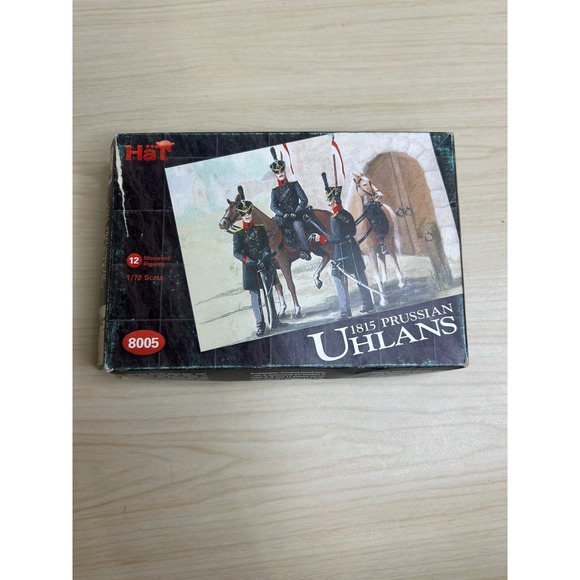 Other - HaT 8005 1815 Prussian Uhlans 1/72 Scale 12 Mounted Figures NapoleonicSoldiers